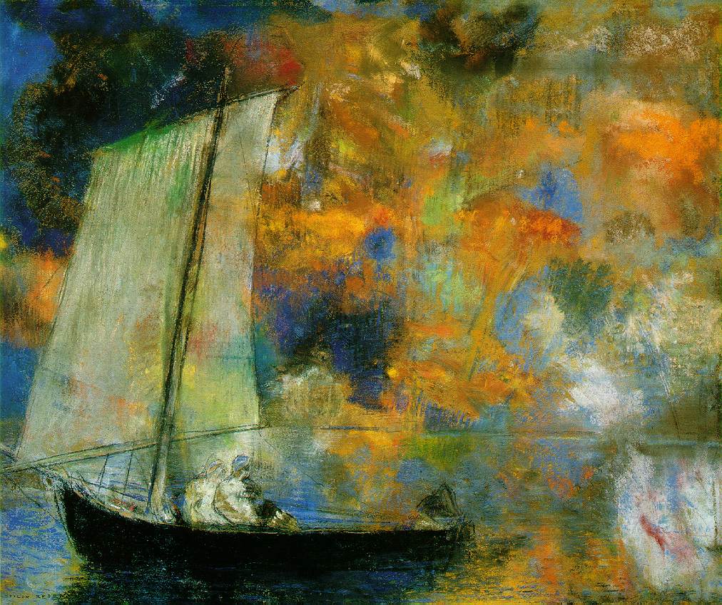 odilon-redon-nuages-en-fleurs-1903